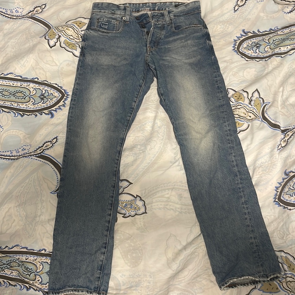 G-star Raw Light Wash Designer Jeans